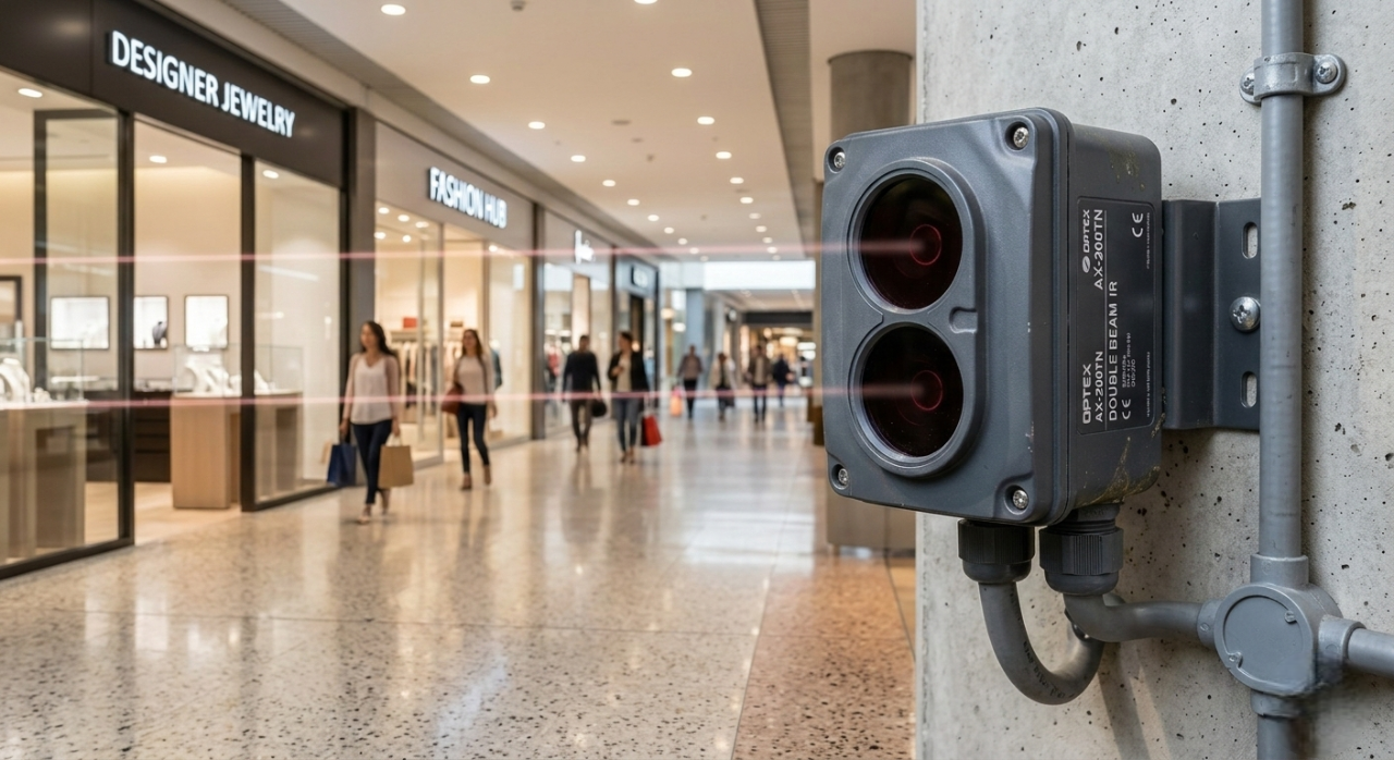 Sensor infrarrojo para conteo de personas